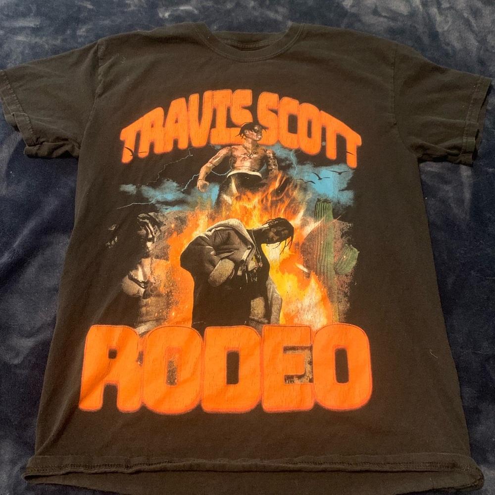 VERY RARE* INDIGOSTUDIOSLA TRAVIS SCOTT RODEO TEE SZ MED